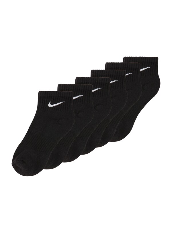 NIKE Athletic Socks in Black