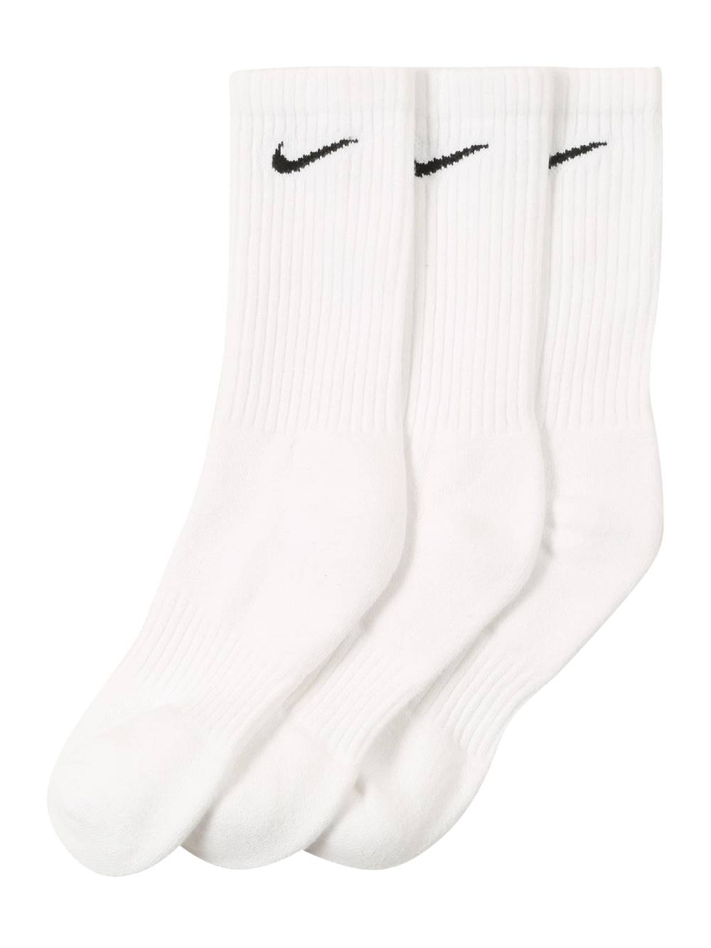 NIKE Athletic Socks In White