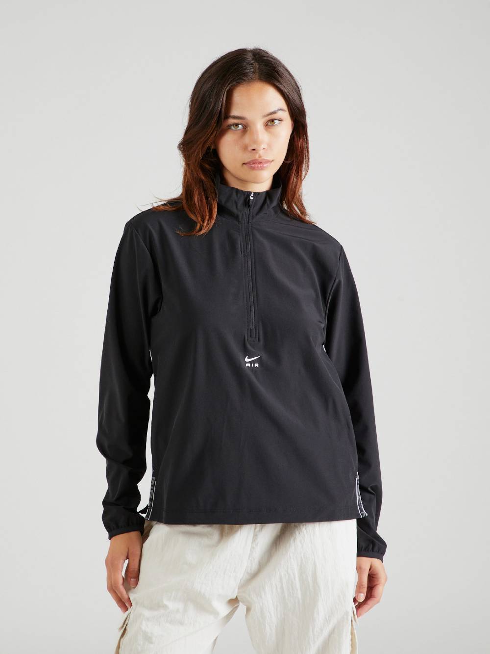 NIKE Athletic Sweatshirt In Black