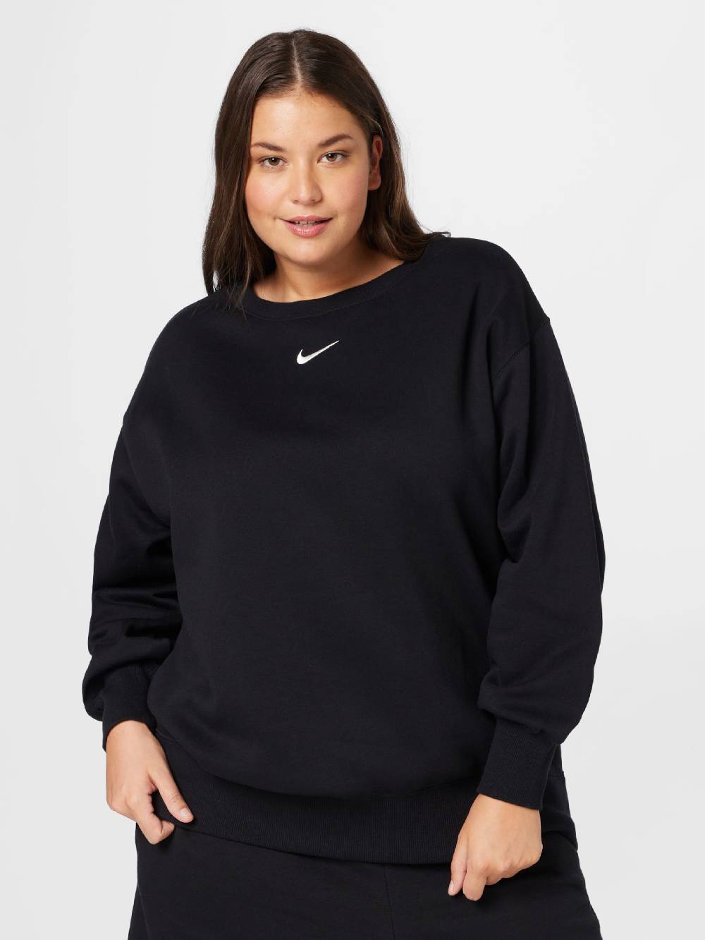 Nike Sportswear Athletic Sweatshirt In Black