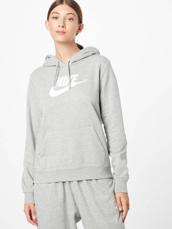 Nike Sportswear Sweatshirt in Mottled Grey