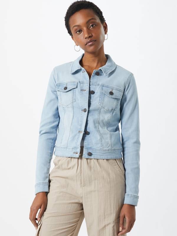 Noisy may Between-Season Jacket 'Debra' in Blue Denim