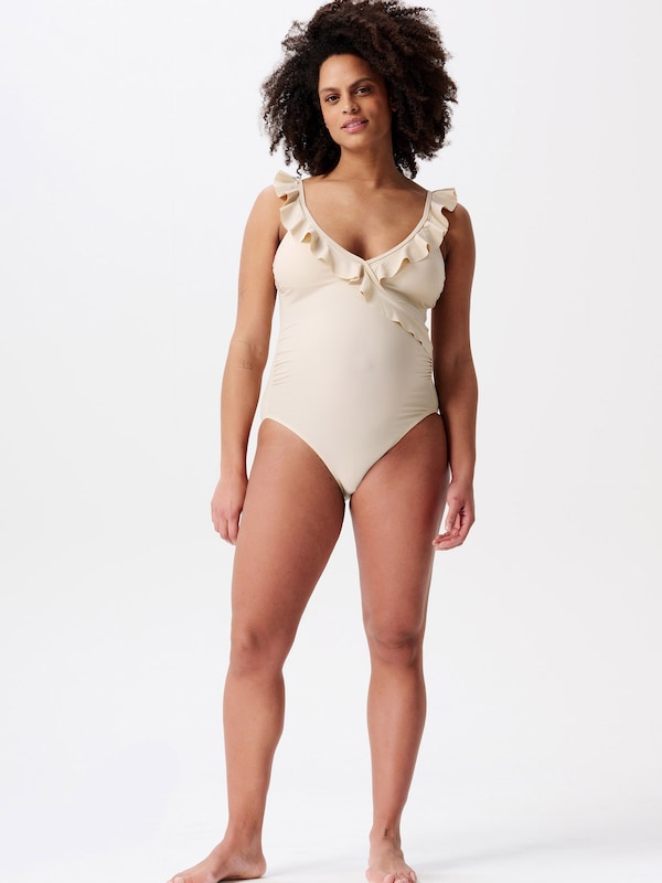 Noppies Bralette Swimsuit 'Sima' in Beige