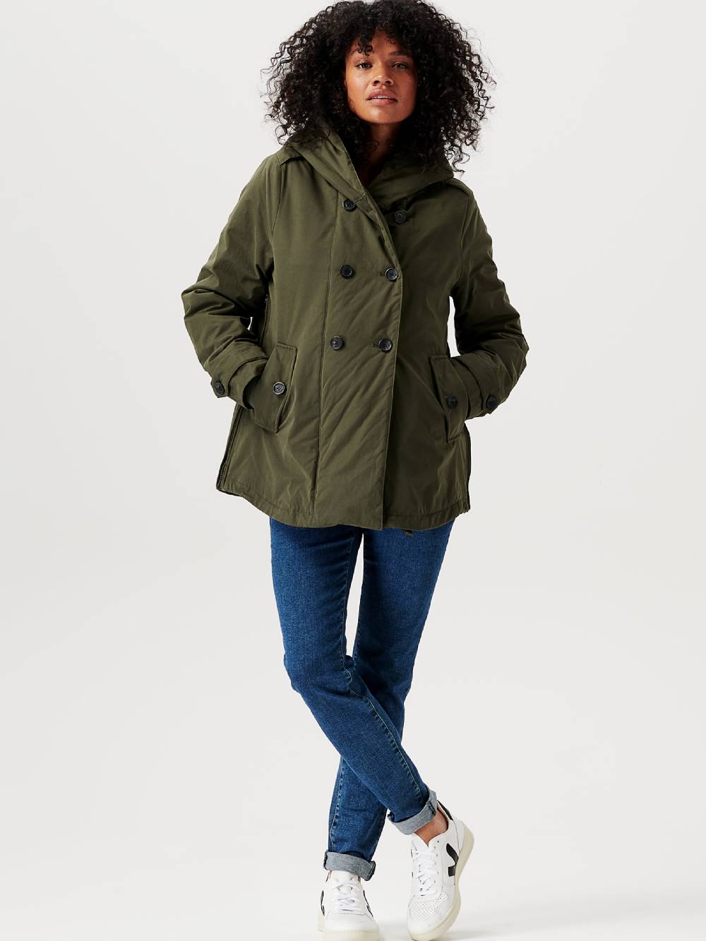 Noppies Winter Jacket 'Abby' In Olive