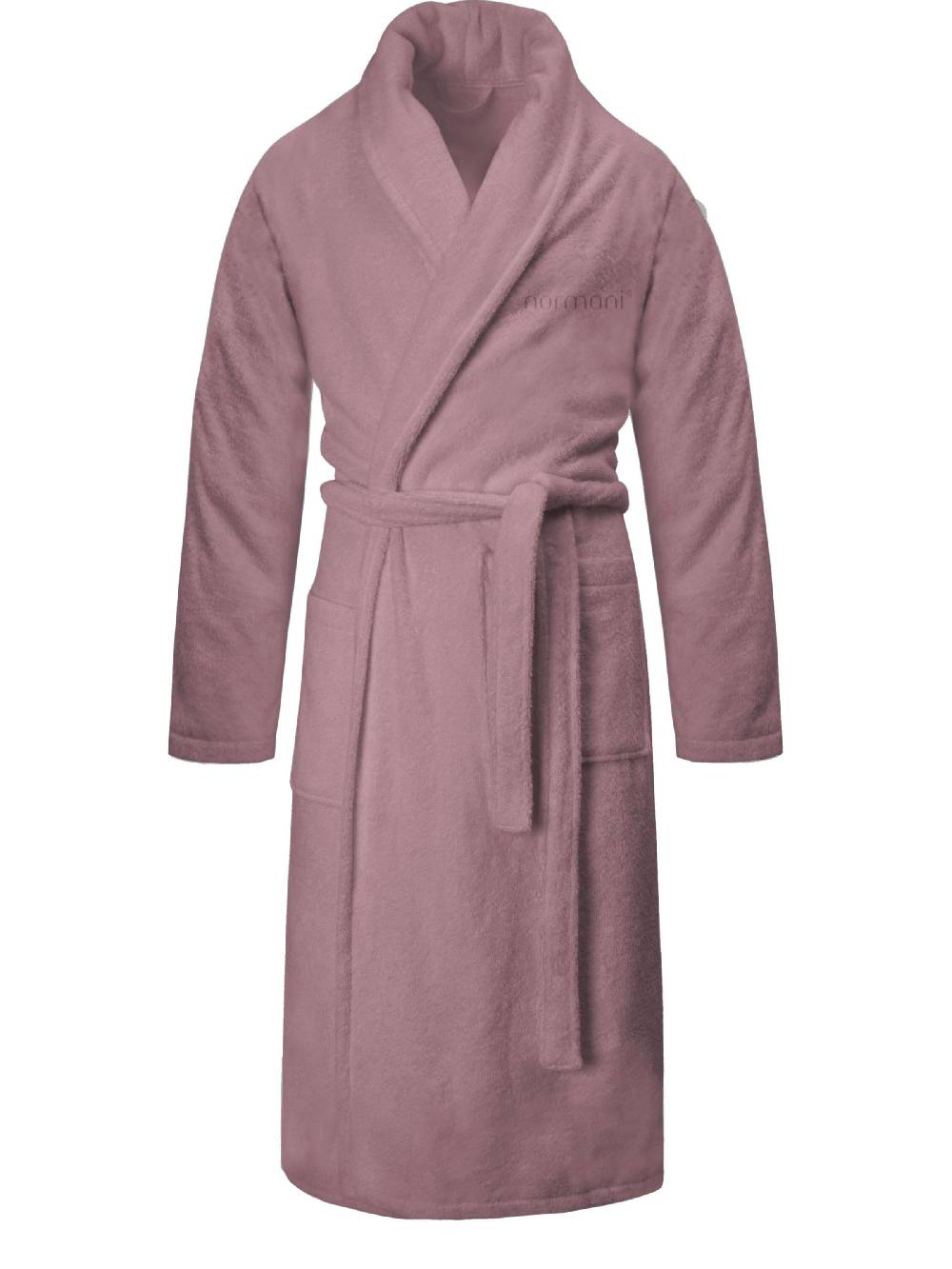 Normani Long Bathrobe In Pink