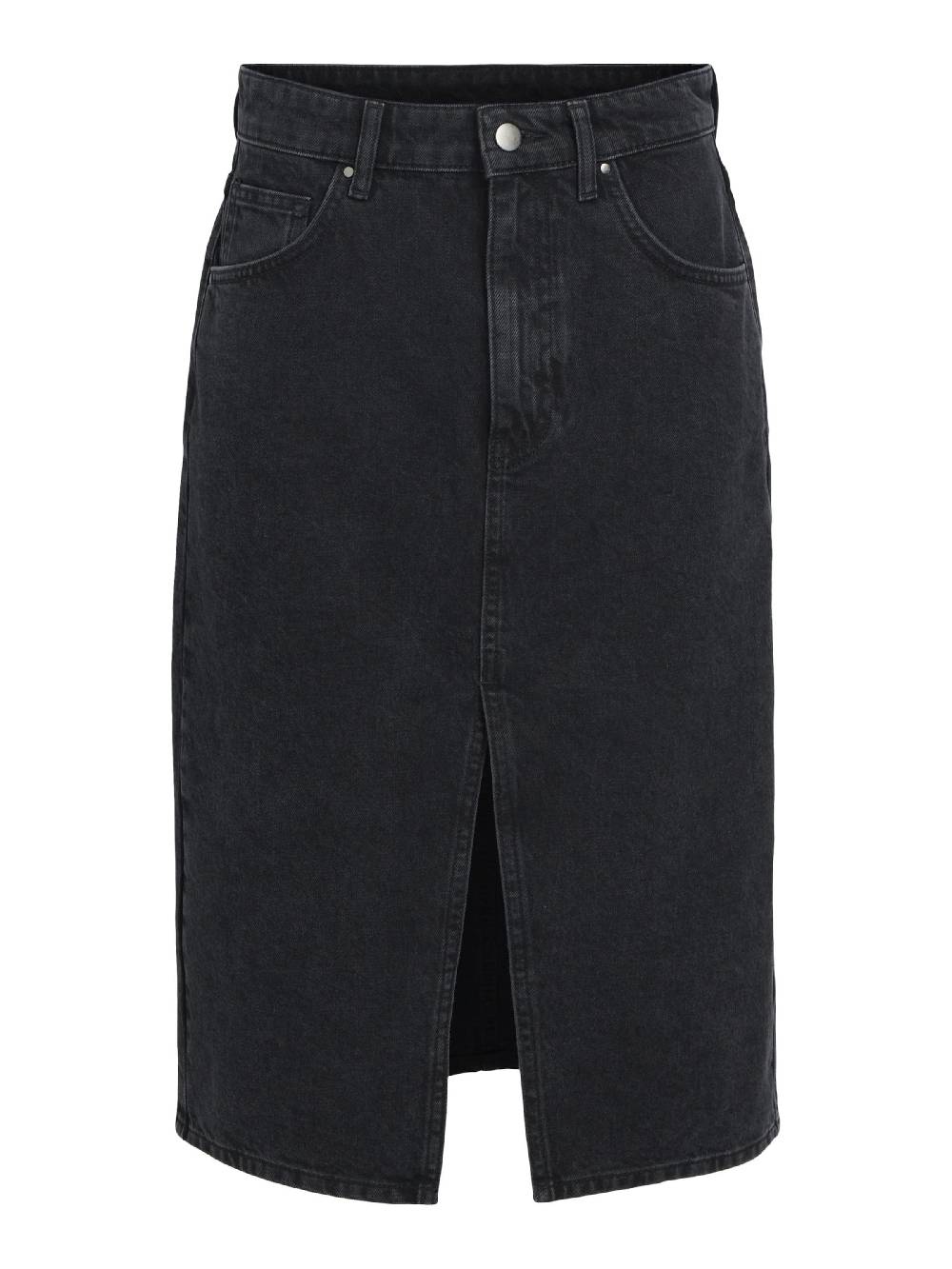 OBJECT Skirt 'Harlow' In Black Denim