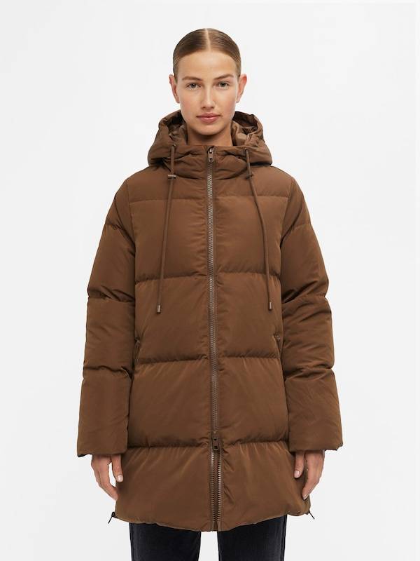 OBJECT Winter Jacket 'Louise' In Caramel