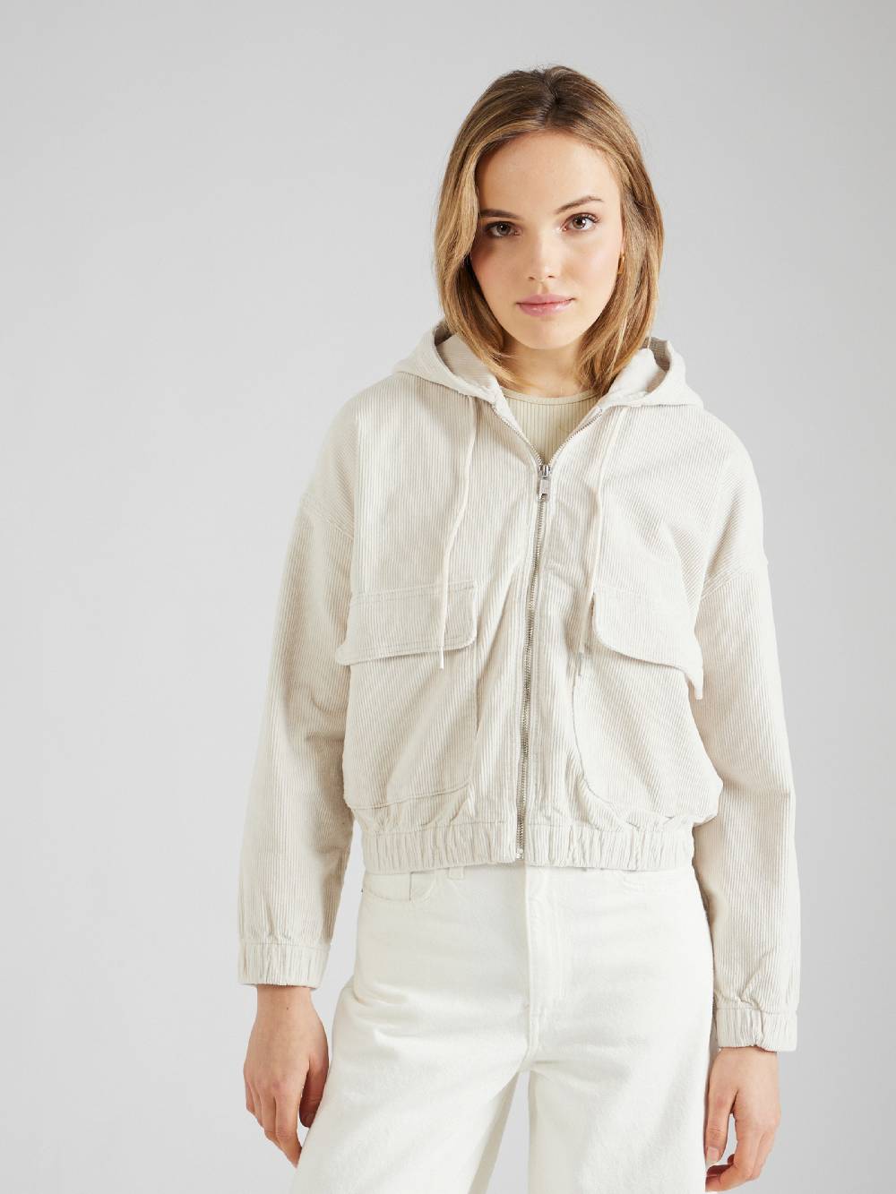 ONLY Between-Season Jacket 'ONLKenzie' In Cream