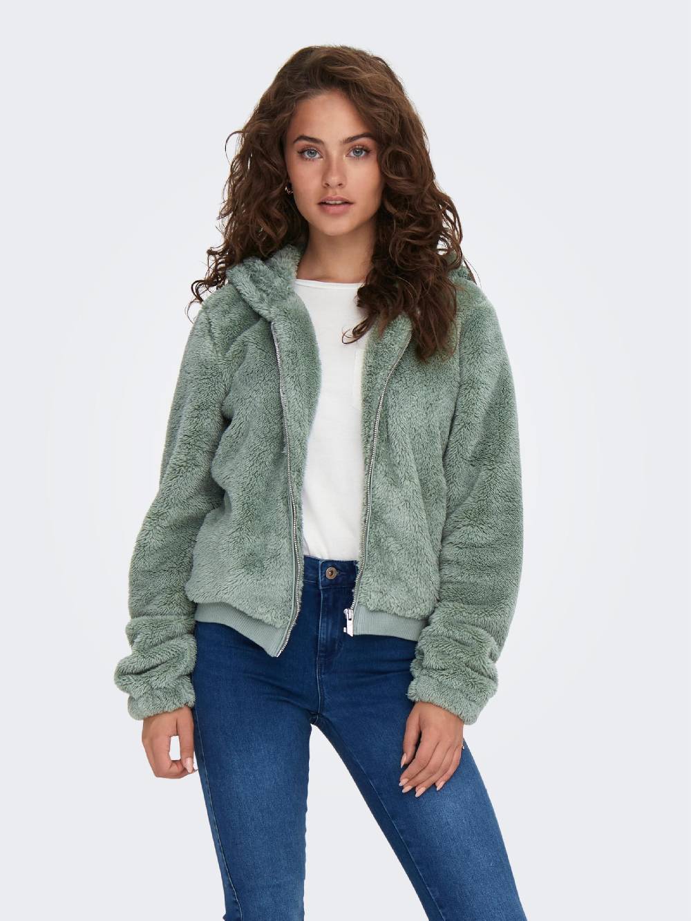 ONLY Between-Season Jacket 'ONLNewanna' In Jade