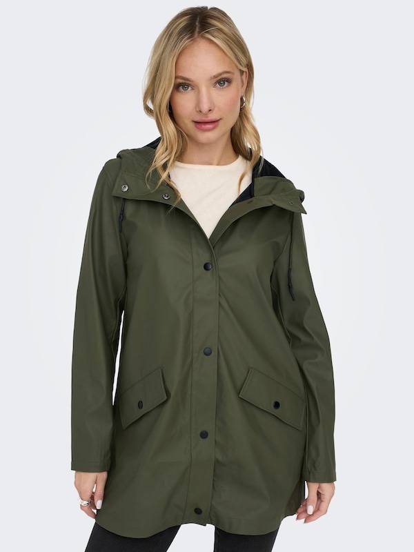 ONLY Between-Seasons Coat 'Elisa' in Dark Green