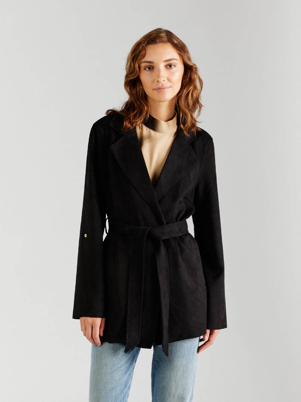 ONLY Between-Seasons Coat 'ONLDiane' In Black