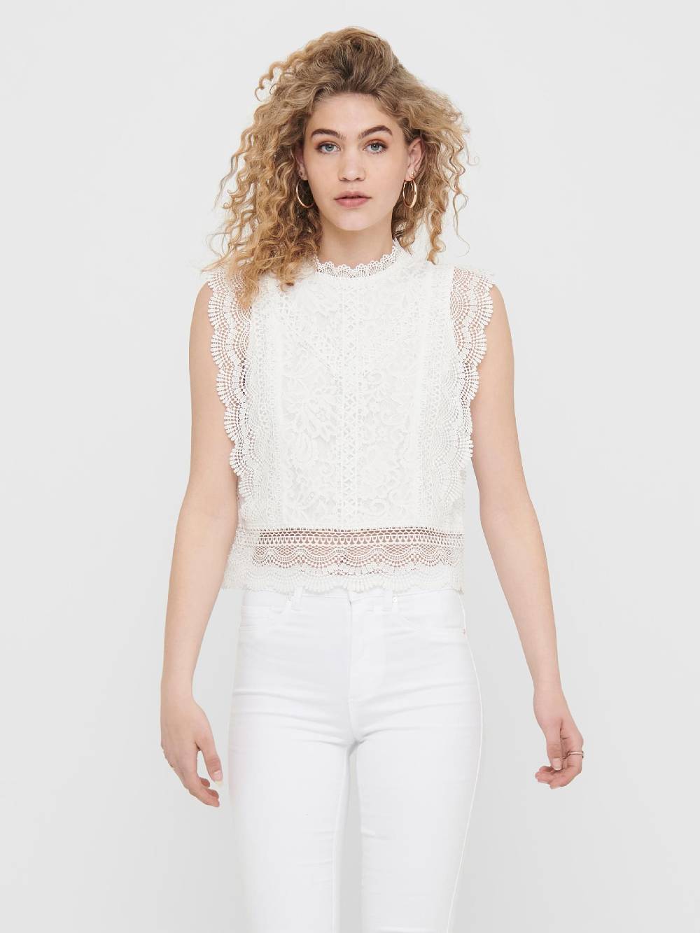 ONLY Blouse 'Karo' In White