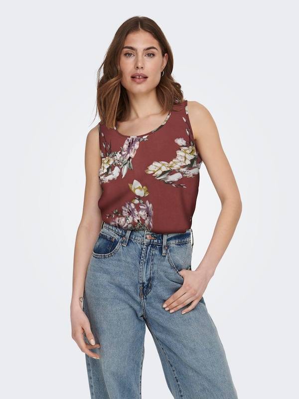 ONLY Blouse 'NOVA' In Bordeaux