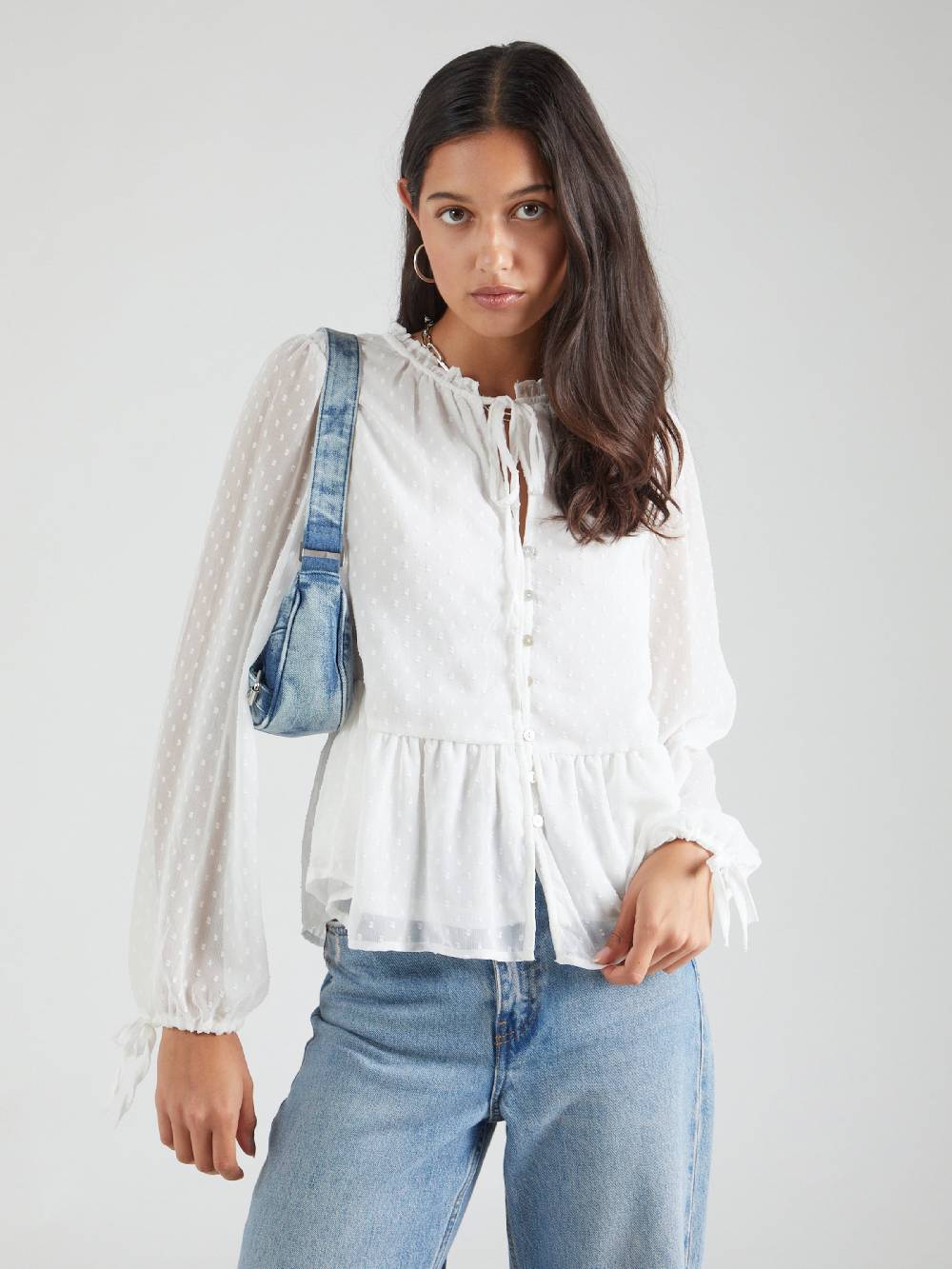 ONLY Blouse 'ONLSIFF' In White