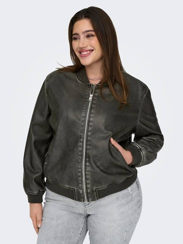 ONLY Carmakoma Between-Season Jacket 'Halli' in Grey