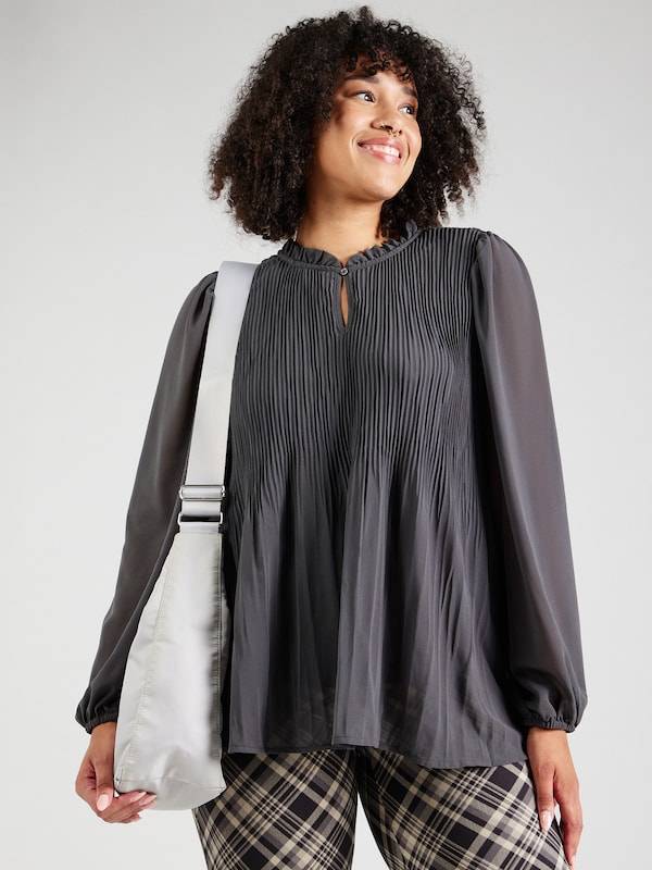 ONLY Carmakoma Blouse 'CARPIONA' in Dark Grey