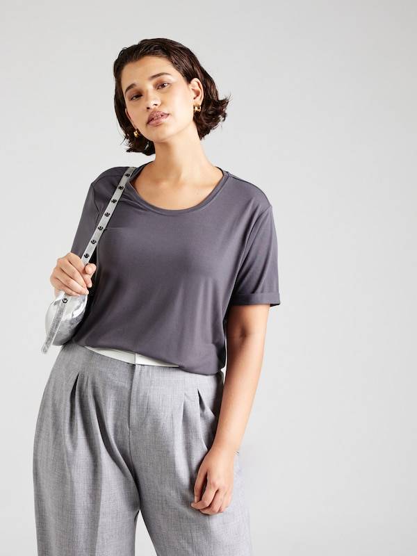 ONLY Carmakoma Shirt in Dark Grey