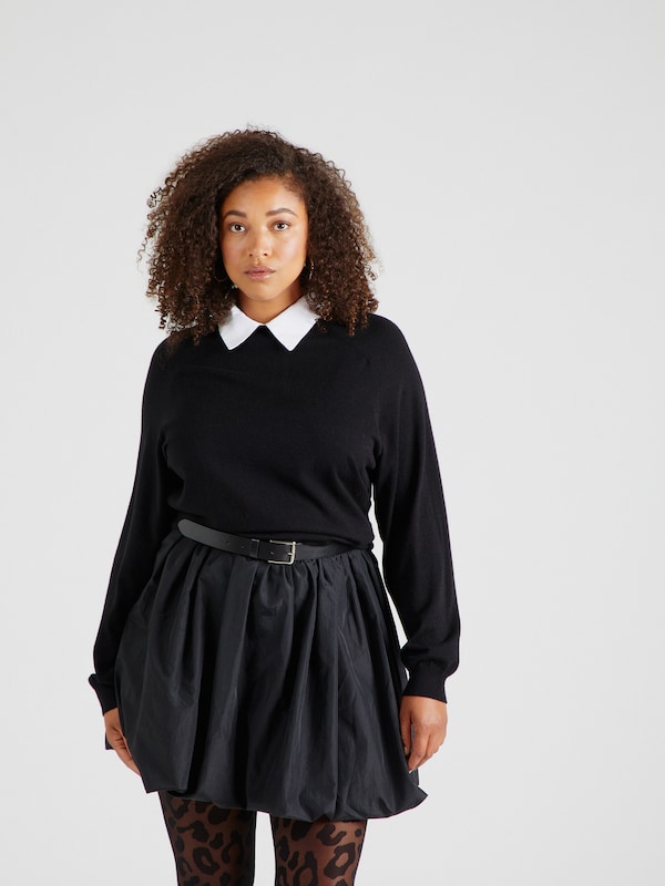ONLY Carmakoma Sweater 'CARANGIE' in Black