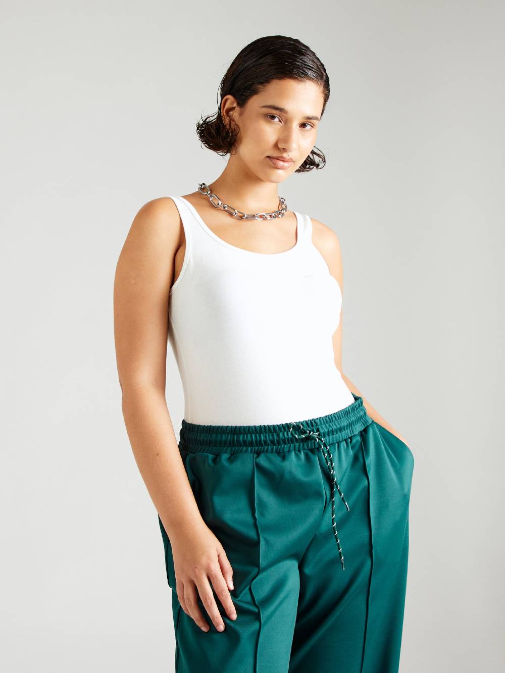 ONLY Carmakoma Top 'CARTIME' In Black, White