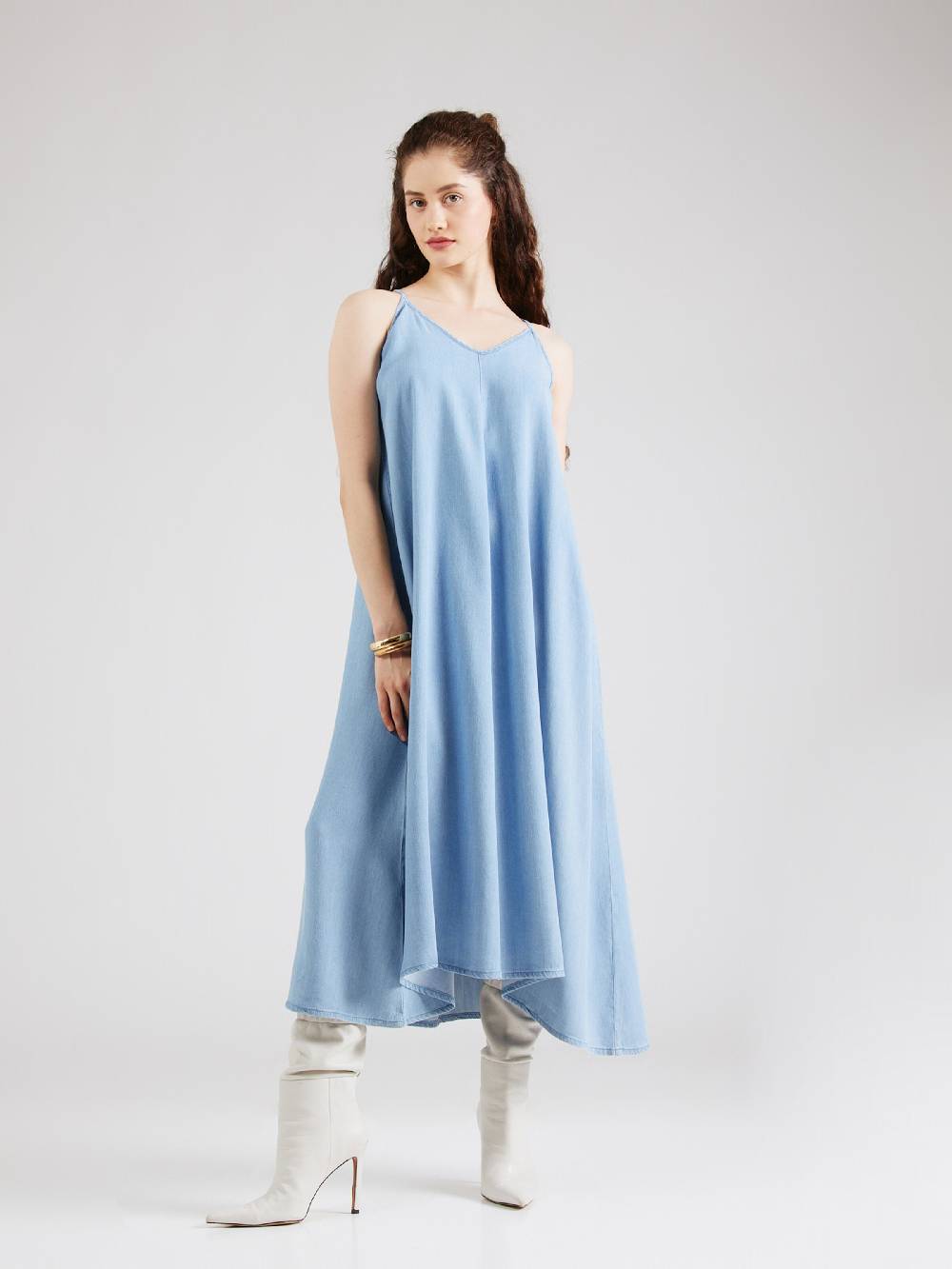 ONLY Dress 'ONLLAIA' In Blue Denim