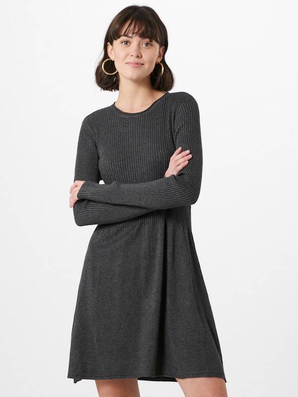 ONLY Knitted dress 'ONLAlma' in Dark Grey