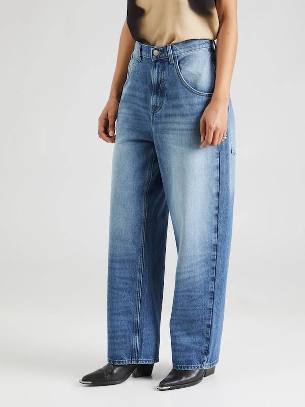 ONLY Loose fit Jeans 'JULIA' in Blue Denim