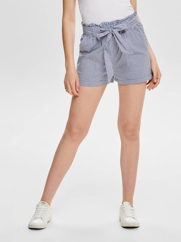 ONLY Loose fit Pants 'Smilla' in Dusty Blue