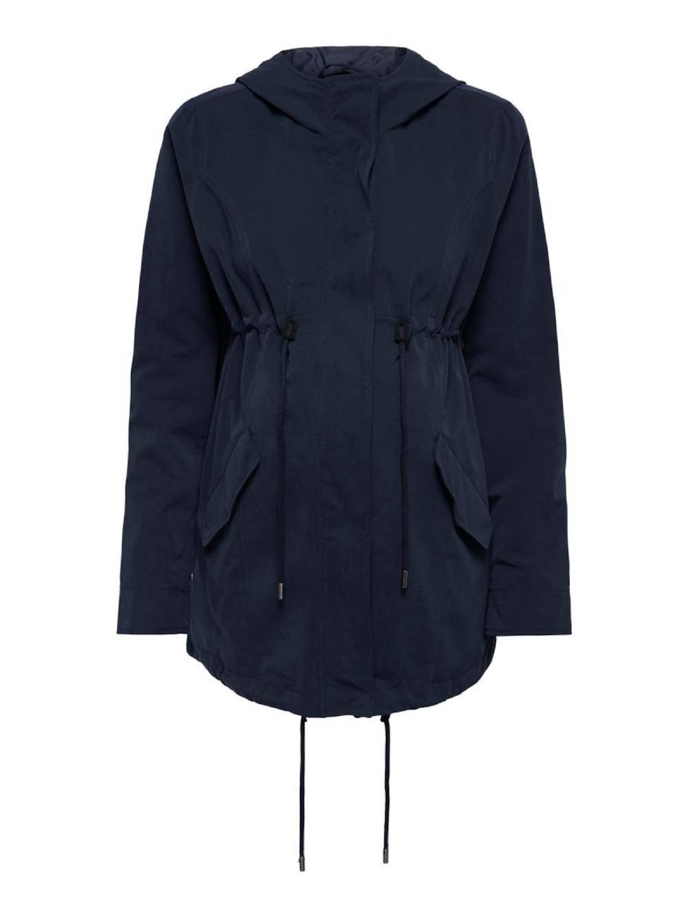Only Maternity Between-Seasons Parka In Night Blue