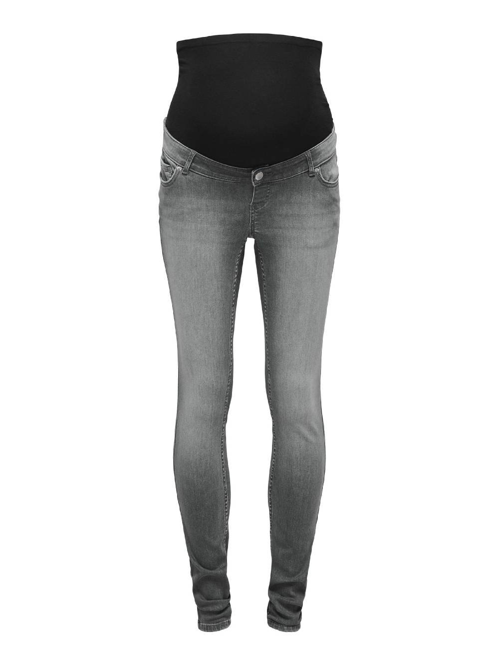 Only Maternity Skinny Jeans 'BELLY' In Grey