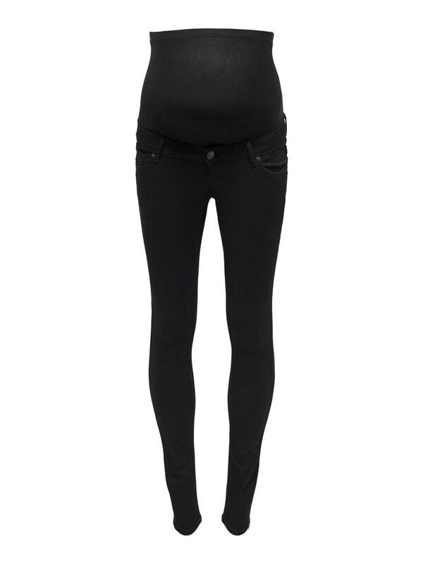 Only Maternity Skinny Jeans in Black