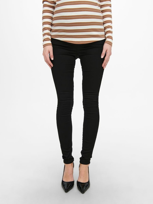 Only Maternity Skinny Jeans 'OLMROYAL' in Black