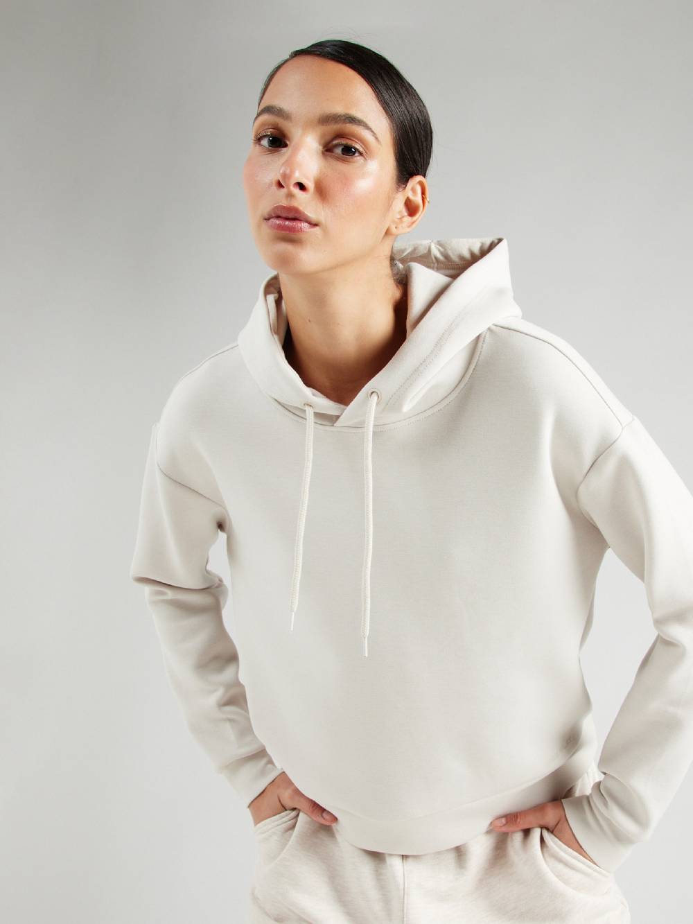 ONLY PLAY Athletic Sweatshirt In Stone