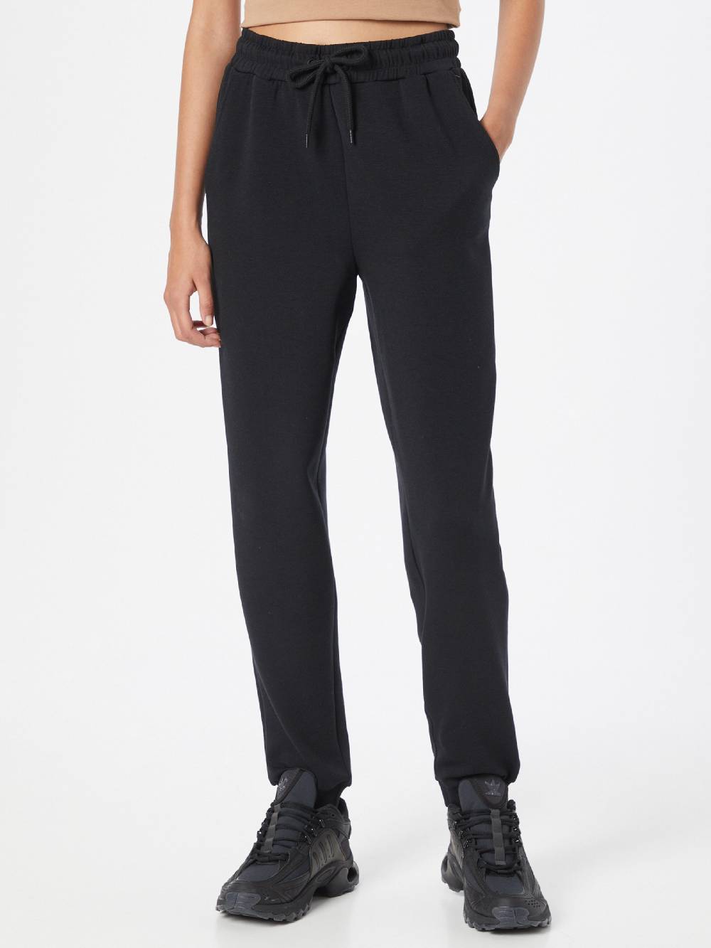 ONLY PLAY Tapered Workout Pants In Black