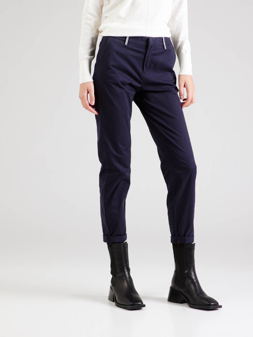 ONLY Regular Chino Pants 'BIANA' In Night Blue