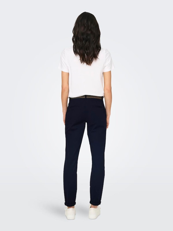 ONLY Regular Chino Pants 'ONLBIANA' in Marine Blue