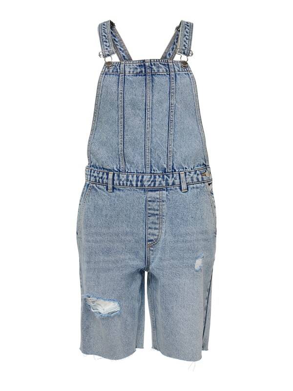 ONLY Regular Jean Overalls 'Percy' in Blue Denim