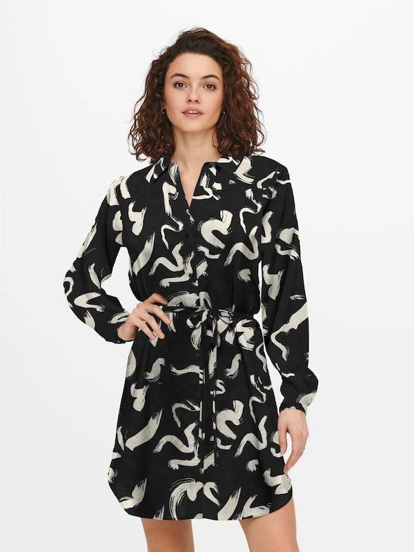 ONLY Shirt Dress 'ONLNOVA' in Black
