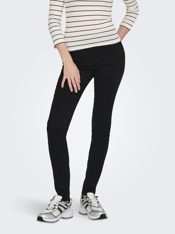 ONLY Skinny Jeggings 'Royal' in Black