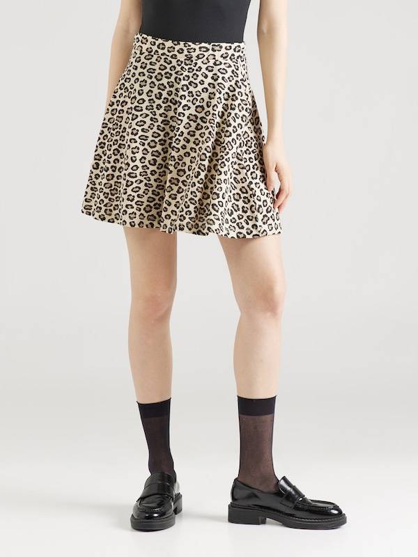 ONLY Skirt 'MAY' in Beige, Black