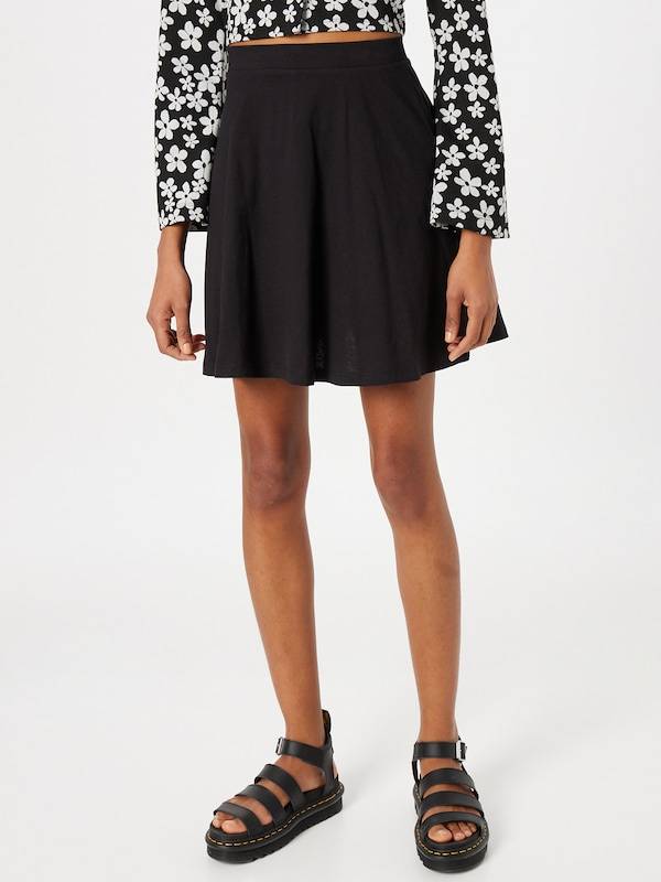 ONLY Skirt 'MAYA' in Petrol, Black