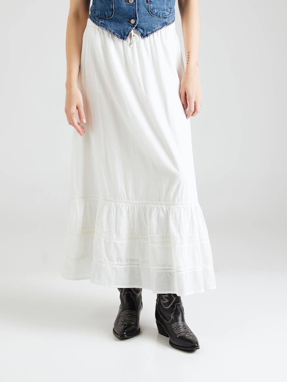 ONLY Skirt 'ONLELLIE' In White