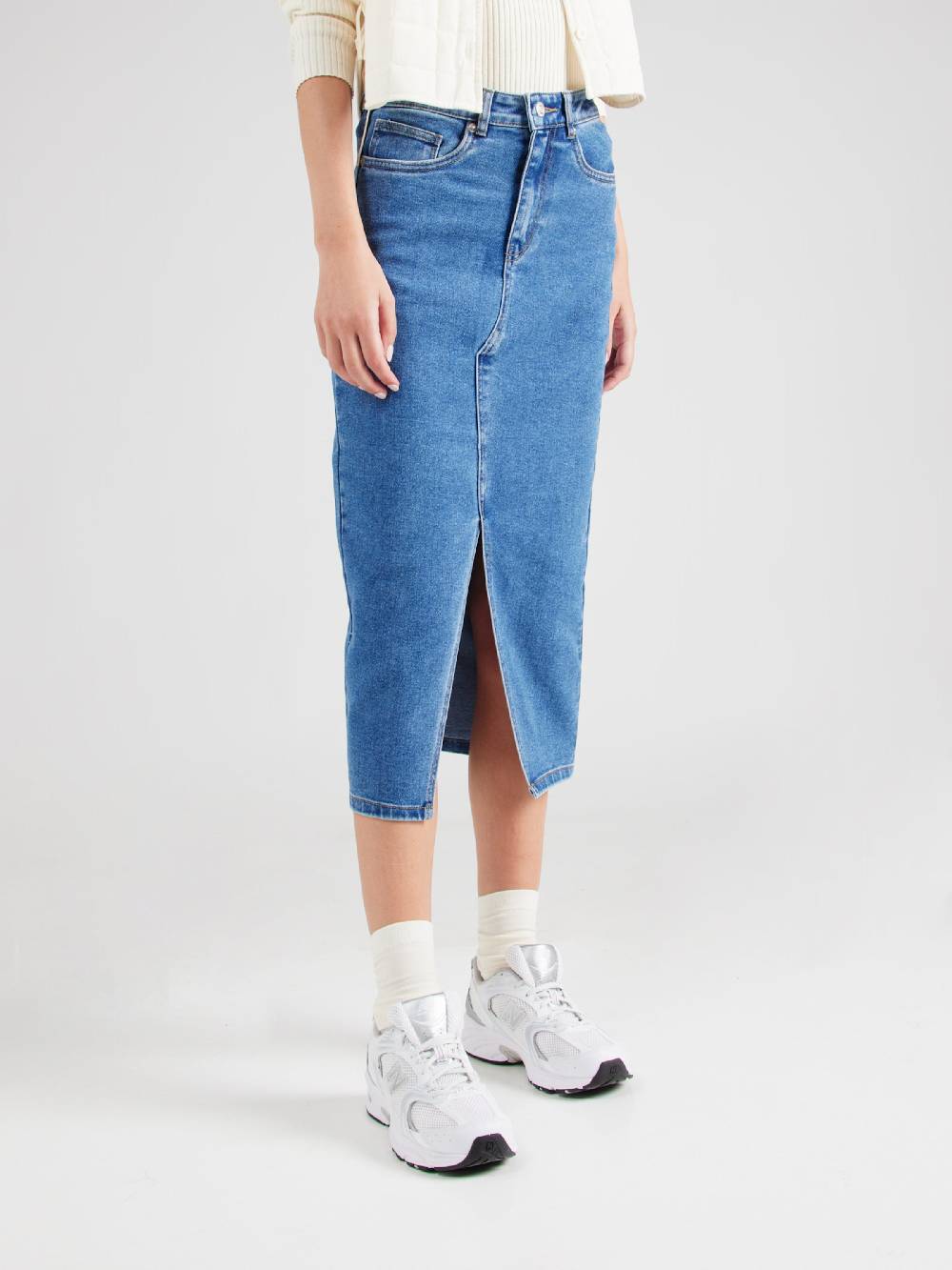 ONLY Skirt 'ONLSiri' In Blue Denim