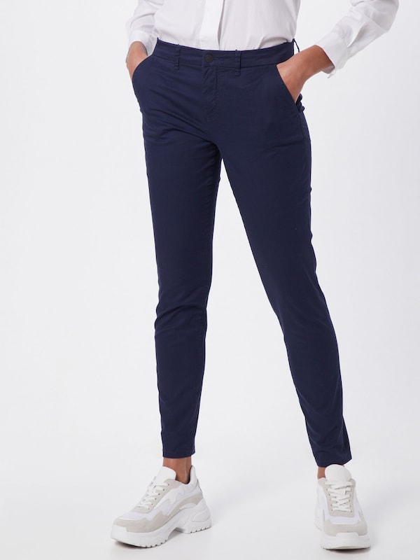ONLY Slim fit Chino Pants 'ONLParis' in Navy