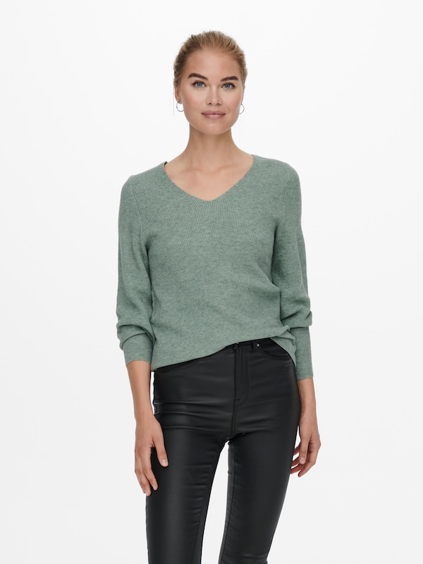 ONLY Sweater 'ONLAtia' in Jade
