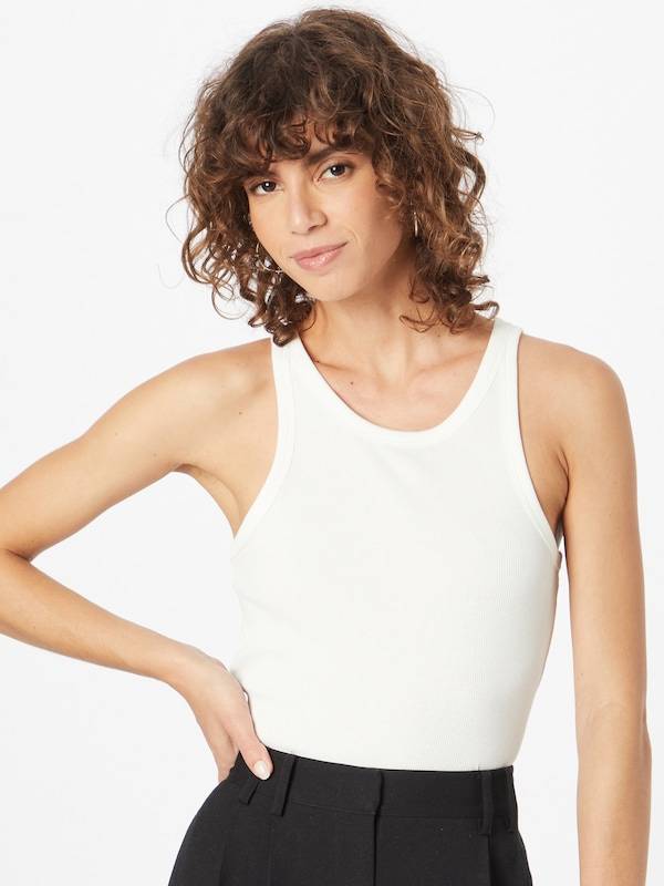 ONLY Top 'Lindsay' in Pastel Green, White