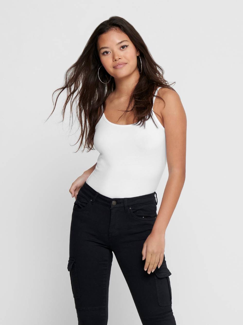 ONLY Top 'Love' In Black, White