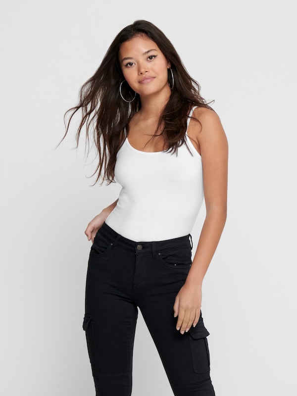 ONLY Top 'Love' in Black, White