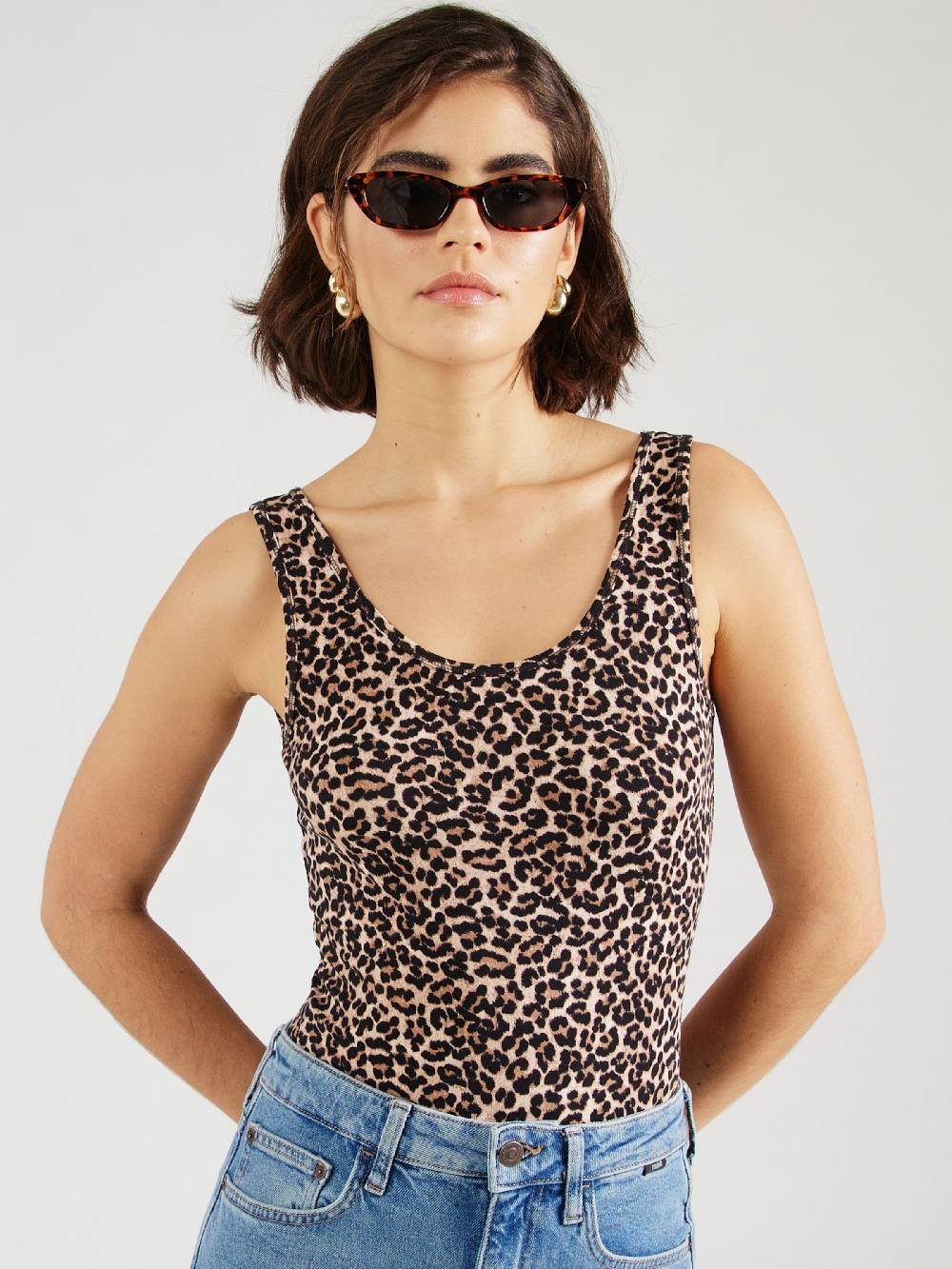 ONLY Undershirt 'ONLLive Love' In Black