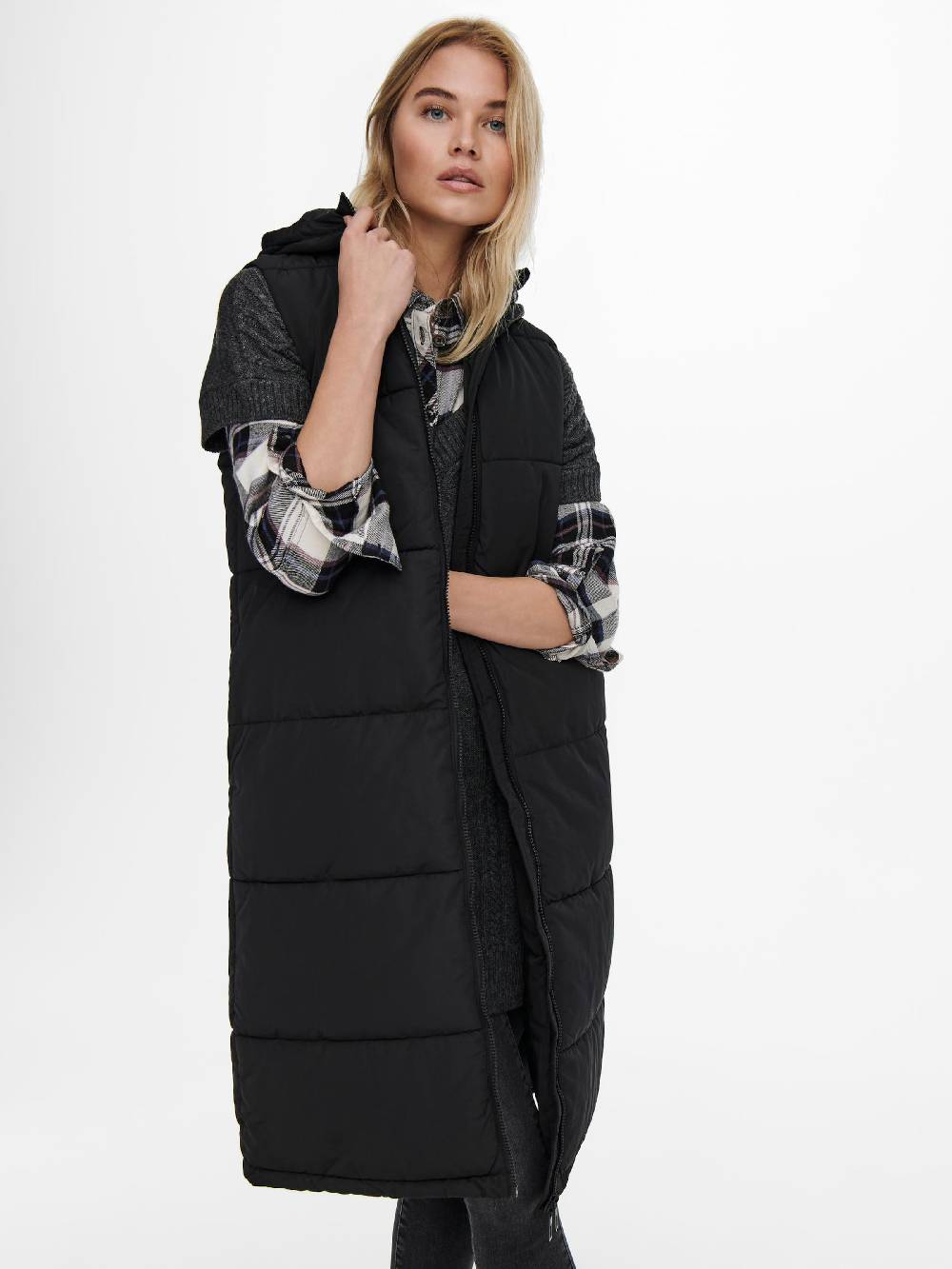 ONLY Vest 'ONLALINA' In Black