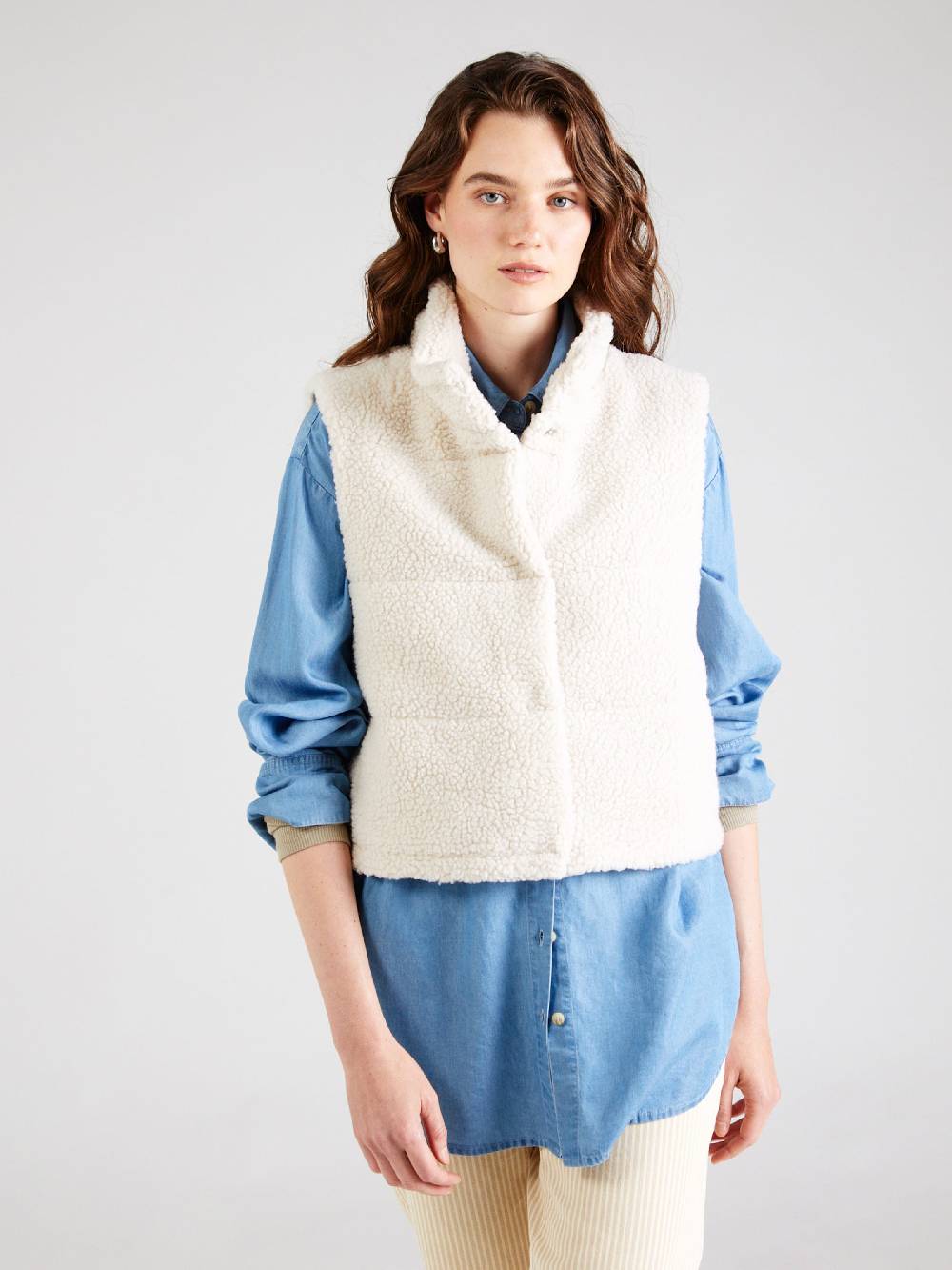 ONLY Vest 'ONLSandra' In Greige